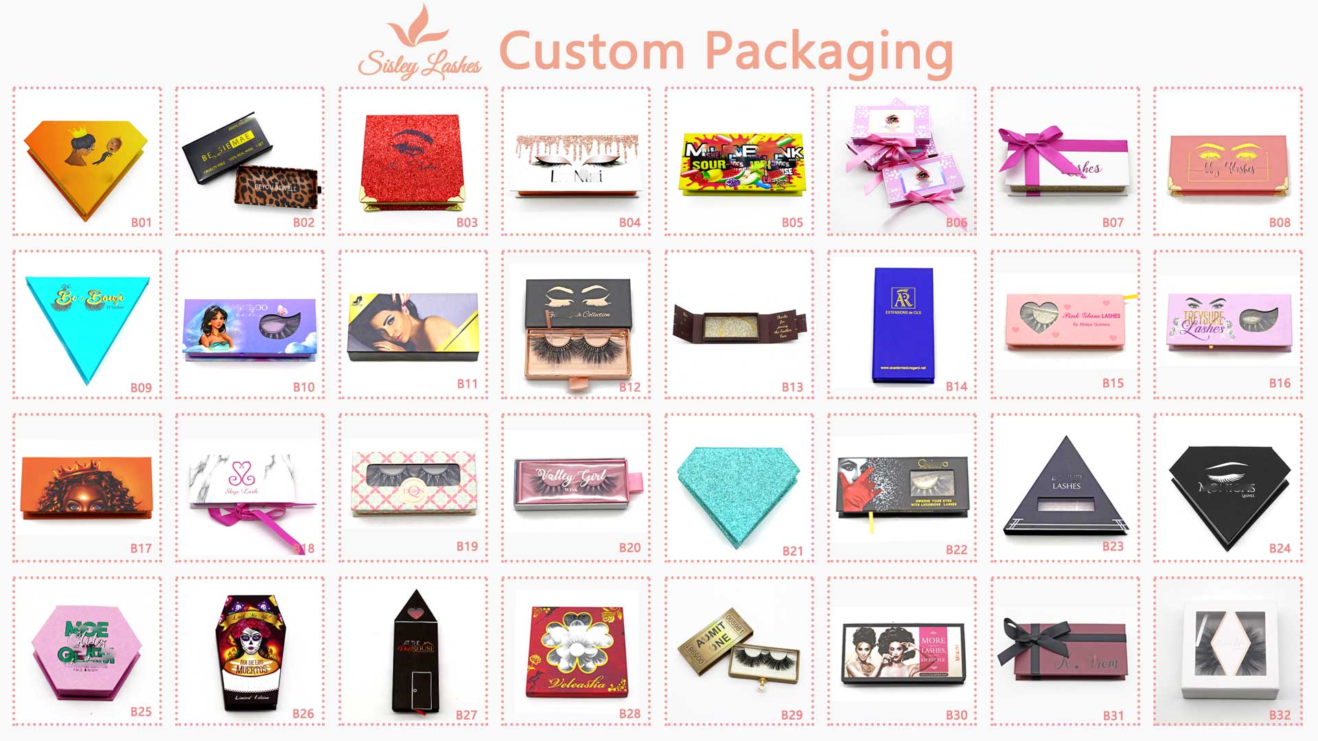 lash packaging catalogue