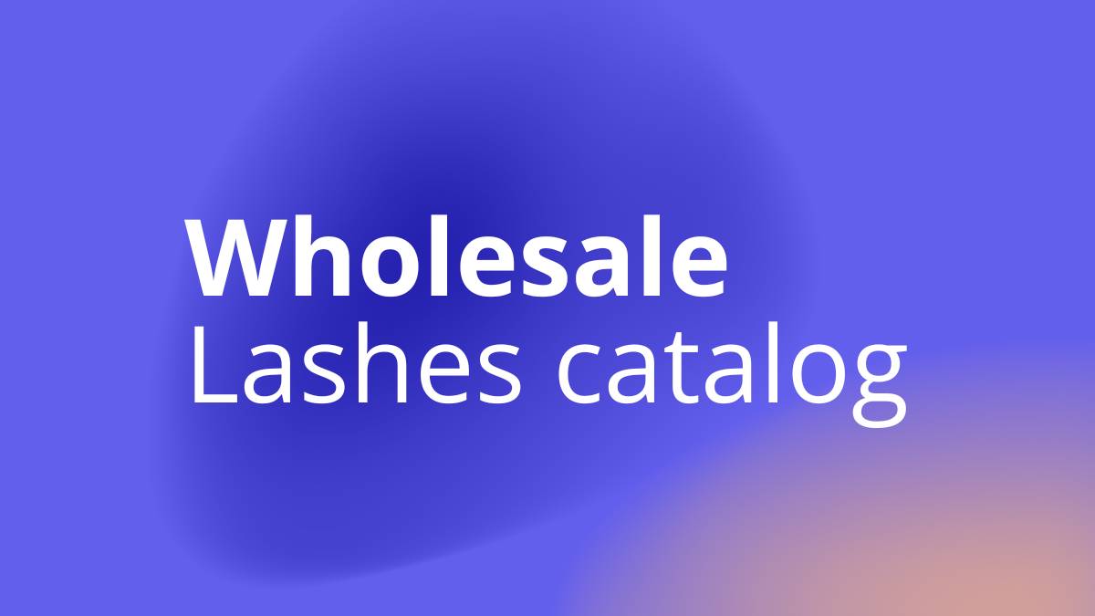wholesale lashes catalog