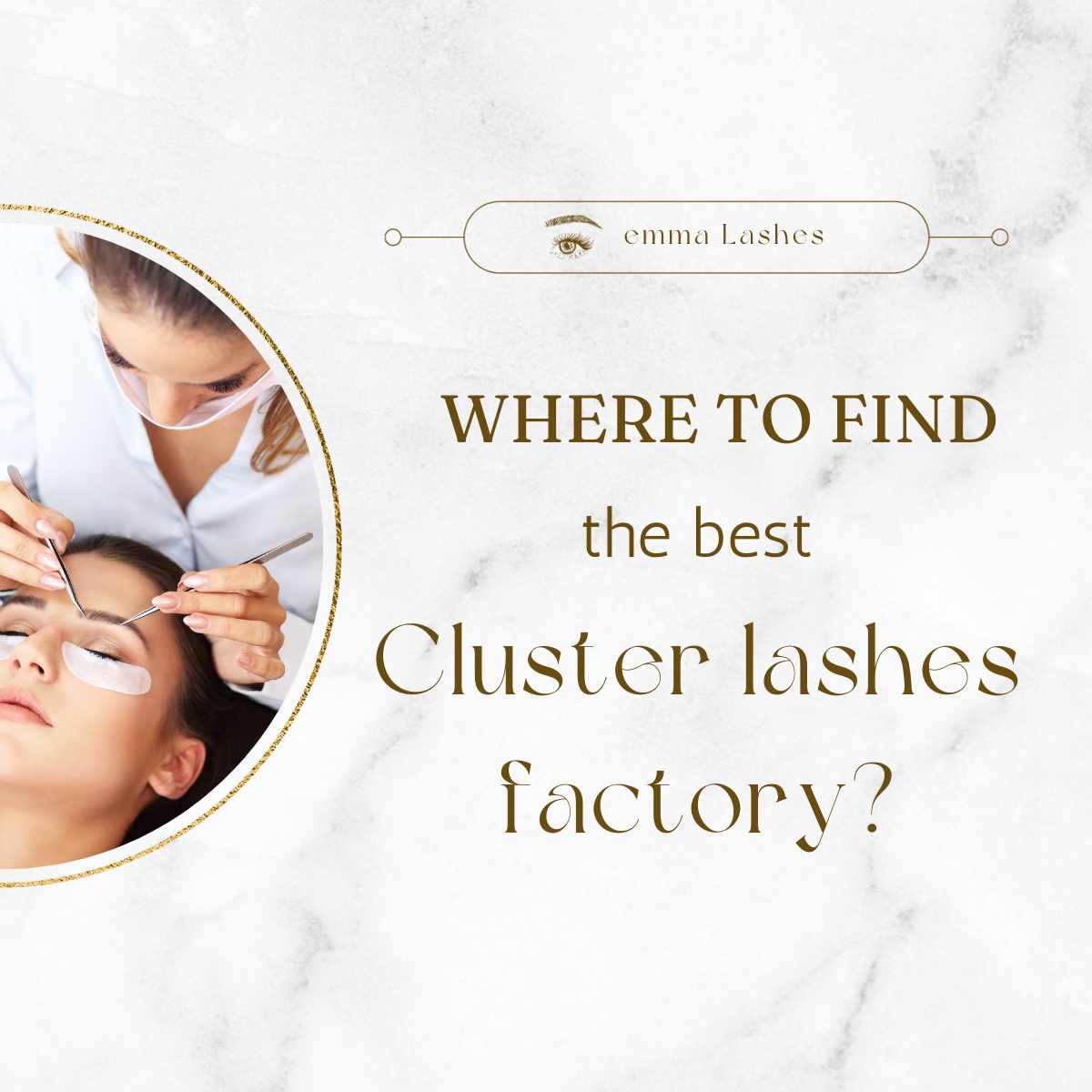 Where to find the best Cluster lashes factory