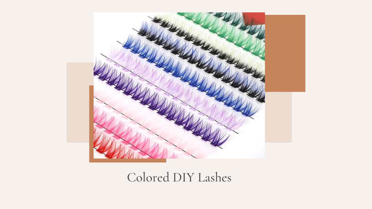 Colored-DIY-Lashes